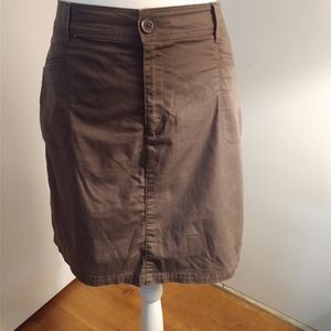 Croft and Barrow stretch cotton skort